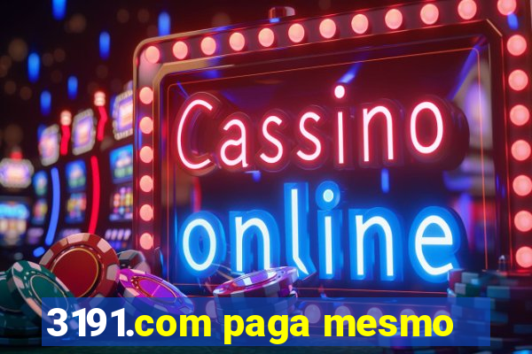 3191.com paga mesmo